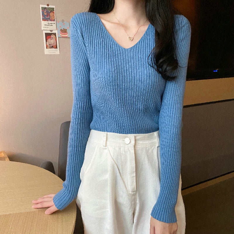 New Winter Sweater Womens Long Sleeve Top Autumn Pullover Fashion Woman Jumpers Korean Style Comfortable Turtleneck Knitwear