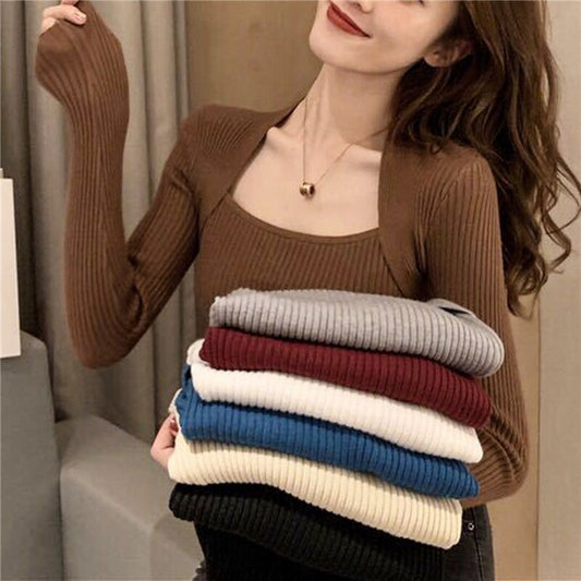 New Winter Sweater Womens Long Sleeve Top Autumn Pullover Fashion Woman Jumpers Korean Style Comfortable Turtleneck Knitwear