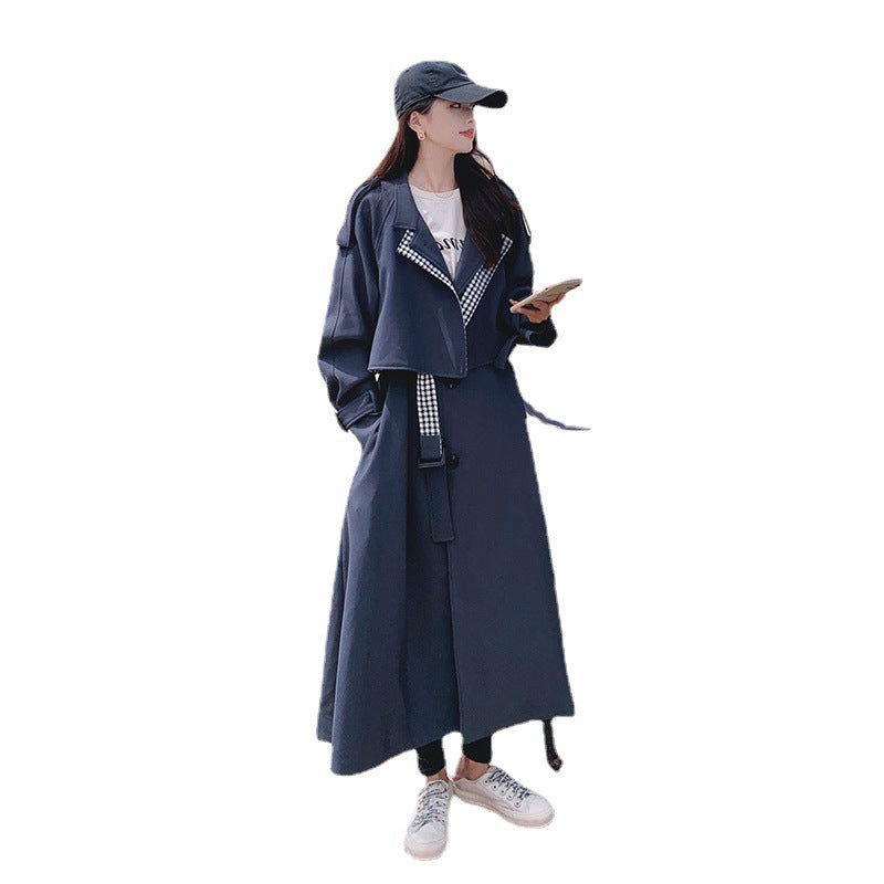 Look Thin Temperament Korean Style Loose Design Sense Coat Jacket