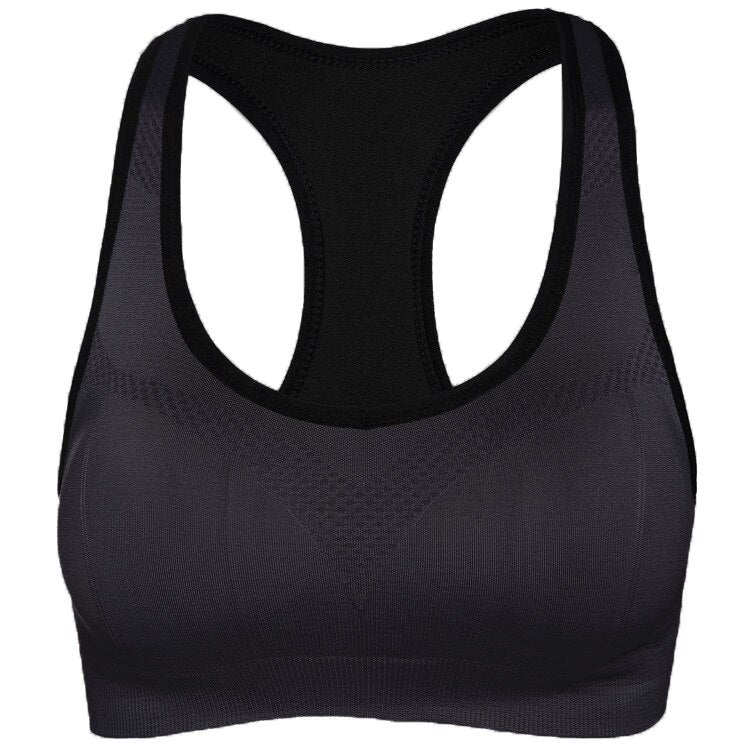 Women Sports Bra Running Crop Tops Shockproof Bralette Top Lingerie Underwear Brassiere Mujer Vest Female Push Up Bras